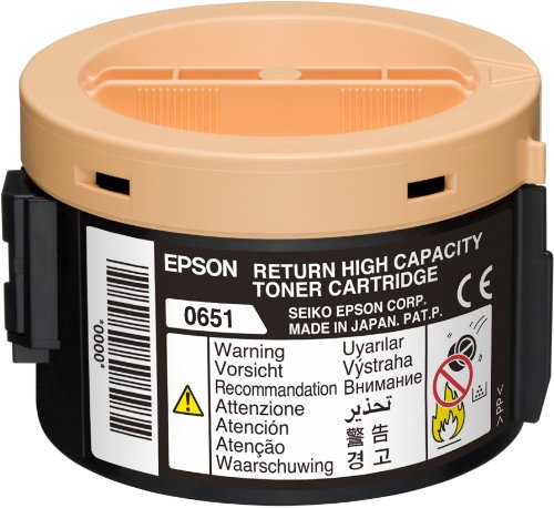 Epson C13S050651 AL-M1400 Tonerkartusche schwarz hohe Kapazität 2.2K Return Program von Epson