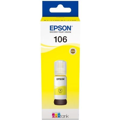 Epson C13T00R440 Original Tintenbehälter 106 Gelb EcoTank 70ml Epson C13T00R440 Original Tintenbehälter 106 Gelb EcoTank 70ml von Epson