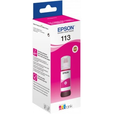 Epson C13T06B340 Original Tintenbehälter 113 Magenta EcoTank Epson C13T06B340 Original Tintenbehälter 113 Magenta EcoTank von Epson