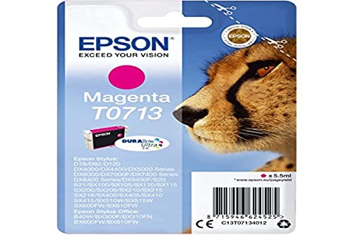 Epson C13T07134022 Magenta Original Tintenpatronen Pack of 1 Epson C13T07134022 Magenta Original Tintenpatronen Pack of 1 von Epson