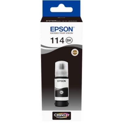 Epson C13T07A140 Original Tintenbehälter 114 70ml Schwarz EcoTank Epson C13T07A140 Original Tintenbehälter 114 70ml Schwarz EcoTank von Epson