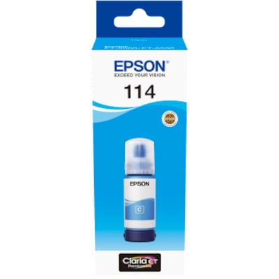 Epson C13T07B240 Original Tintenbehälter 114 70ml Cyan EcoTank Epson C13T07B240 Original Tintenbehälter 114 70ml Cyan EcoTank von Epson