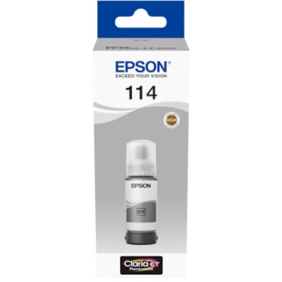 Epson C13T07B540 Original Tintenbehälter 114 70ml Grau EcoTank Epson C13T07B540 Original Tintenbehälter 114 70ml Grau EcoTank von Epson