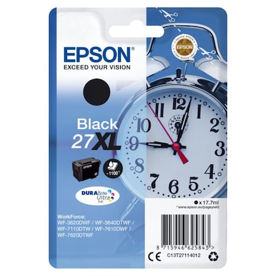 Epson C13T27114012 Druckerpatrone 27XL schwarz DURABrite Ultra Ink von Epson