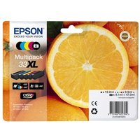 Epson C13T33574010 Tintenmultipack 33XL schwarz cyan gelb magenta photo schwarz von Epson