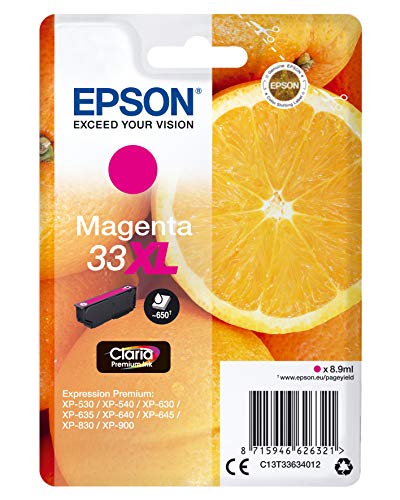 Epson C13T33634022 Magenta Original Tintenpatronen Pack of 1 von Epson