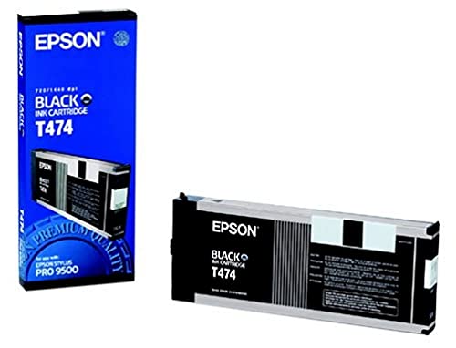 Epson C13T474011 T474 Tintenpatronen schwarz Standardkapazität 220ml 1er-Pack von Epson