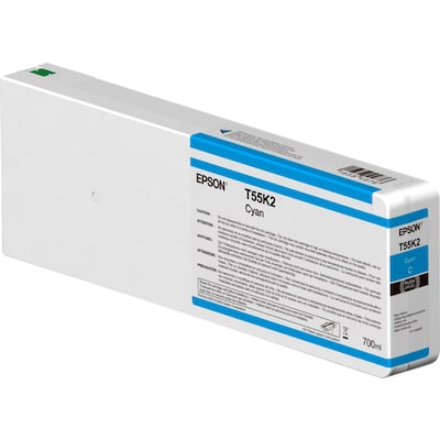 Epson C13T55K200 Druckerpatrone 700ml Cyan T55K200 UltraChrome HDX/HD von Epson
