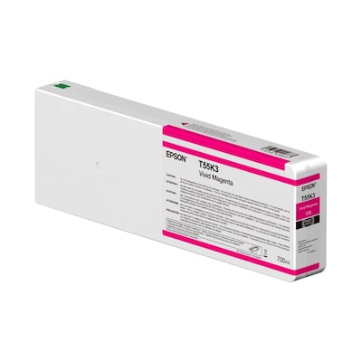 Epson C13T55K300 Druckerpatrone 700ml Vivid Magenta T55K300 UltraChrome HDX/HD von Epson