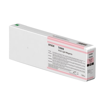 Epson C13T55K60N Druckerpatrone 700ml Vivid Light Magenta T55K60N UltraChrome HDX/HD von Epson