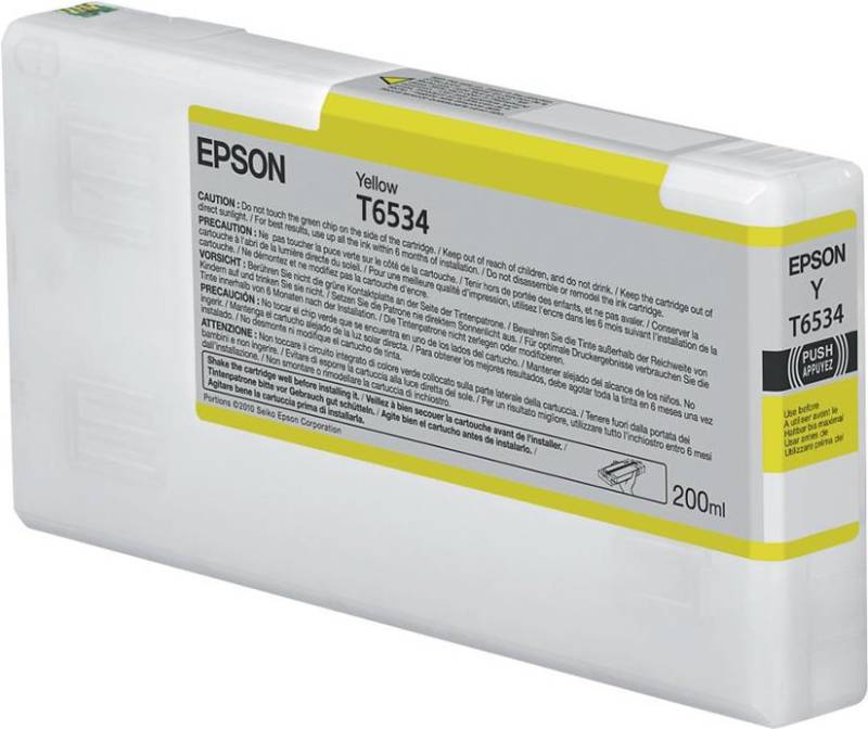 Epson C13T653400 - Druckerpatrone - 1 x Gelb - Yellow (T653400) von Epson