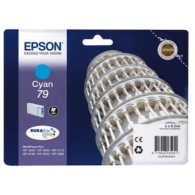 Epson C13T79124010 Druckerpatrone 79 cyan Epson C13T79124010 Druckerpatrone 79 cyan von Epson