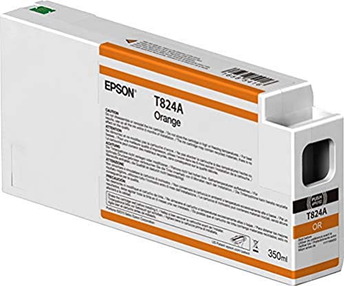 Epson C13T824A00 Tintenpatrone, Singlepack T824A00, ultrachrom/orange, Standard von Epson