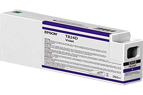 Epson C13T824D00 Tintenpatrone, Singlepack T824D00, ultrachrom/violett, Standard von Epson