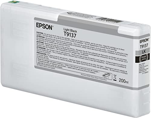 Epson C13T913700 passend für Scp5000 Tinte hell Schwarz 200ml von Epson