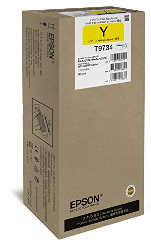 Epson C13T973400 passend für WFC869R Tinte GELB XL 192ml 22.000 Seiten Epson C13T973400 passend für WFC869R Tinte GELB XL 192ml 22.000 Seiten von Epson