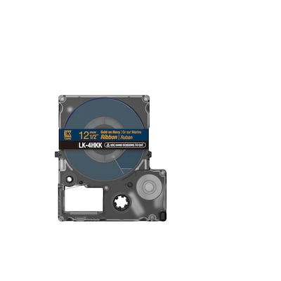 Epson C53S654002 Schriftband LK-4HKK Satinband 12mmx5m gold/marineblau Epson C53S654002 Schriftband LK-4HKK Satinband 12mmx5m gold/marineblau von Epson