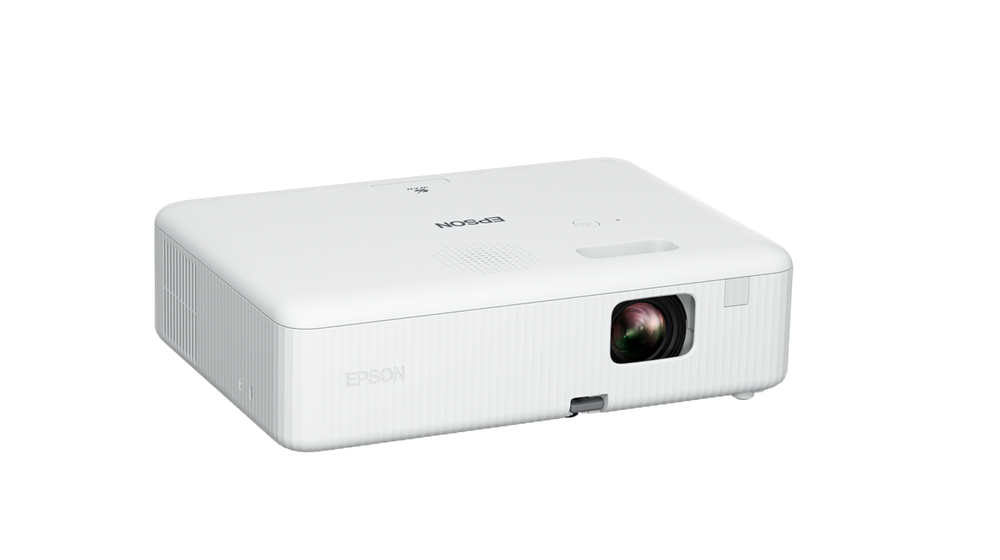 Epson CO-W01 - 3-LCD-Projektor - tragbar - 3000 lm (weiß) - 3000 lm (Farbe) - WXGA (1280 x 800) - 16:10 - Schwarz / Weiß (V11HA86040) von Epson