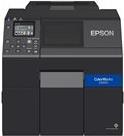 Epson ColorWorks CW-C6000Ae - Etikettendrucker - Farbe - Tintenstrahl - Rolle (11,2 cm) - 1200 x 1200 dpi - bis zu 119 mm/Sek. (einfarbig)/ bis zu 119 mm/Sek. (Farbe) - USB 2.0, LAN, USB 2.0-Host - Cutter von Epson