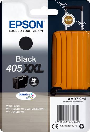 Epson Druckerpatrone T02J1, 405XXL Original Schwarz C13T02J14010 von Epson