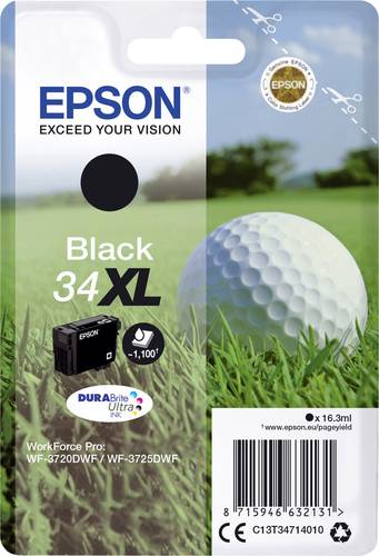 Epson Druckerpatrone T3471, 34XL Original Schwarz C13T34714010 Epson Druckerpatrone T3471, 34XL Original Schwarz C13T34714010 von Epson