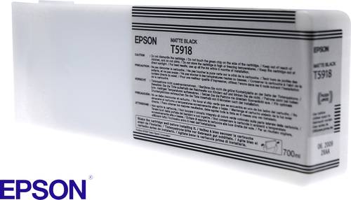 Epson Druckerpatrone T5918 Original Matt Schwarz C13T591800 von Epson
