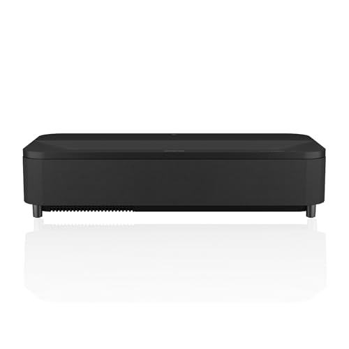 Epson EH-LS800B 4K Pro-UHD, Ultrakurzdistanz-Laserprojektor (4000 Lumen, Kontrastverhältnis 2.5000.000:1, Android TV, Yamaha-Sound) schwarz von Epson