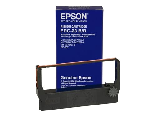 Epson ERC 23BR Farbbänder, Farbe: schwarz/rot von Epson