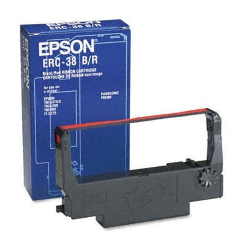Epson ERC23B Schwarz Druckband (TM-267/II,250, -270, -280, M-260, Schwarz, Tintenstrahldrucker, Schwarz) von Epson