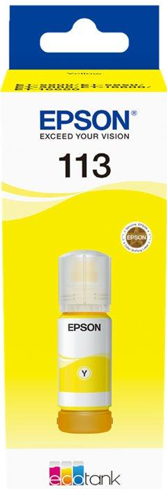 Epson EcoTank 113 - 70 ml - Gelb - Original - Nachfülltinte - für EcoTank Pro ET-16600, ET-16650, ET-5800, ET-5850 von Epson