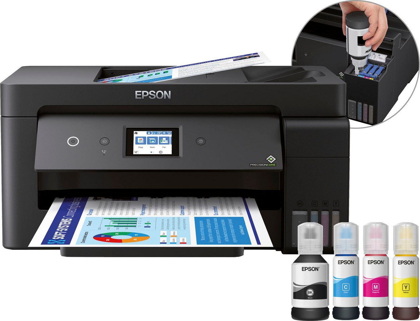 Epson EcoTank ET-15000 Multifunktionsdrucker, (WLAN (Wi-Fi) von Epson