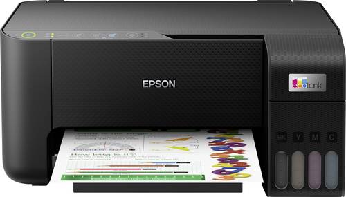Epson EcoTank ET-2810 Multifunktionsdrucker A4 Drucker, Scanner, Kopierer Duplex, Tintentank-System, von Epson