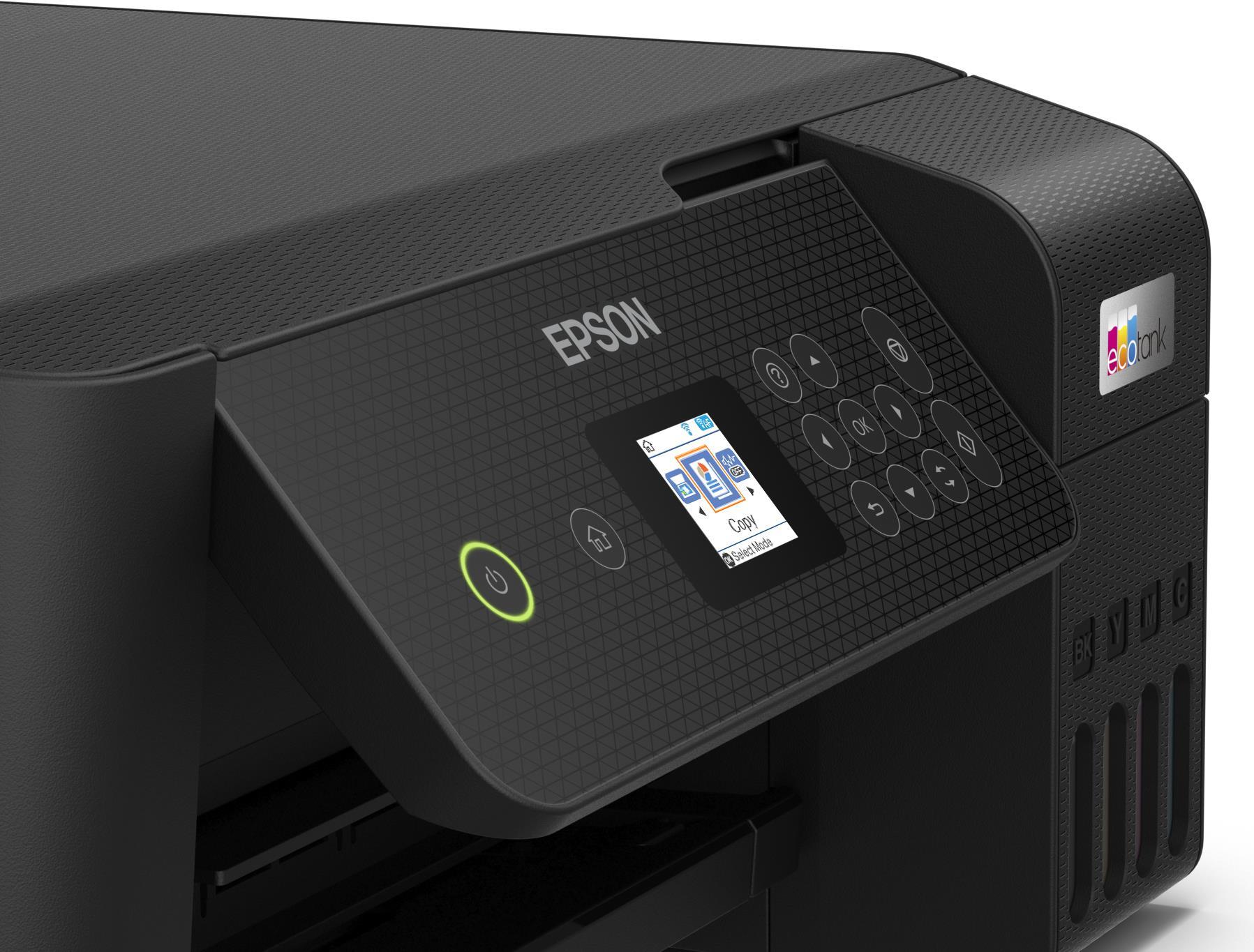 Epson EcoTank ET-2825 - Tintenstrahl - Farbdruck - 5760 x 1440 DPI - A4 - Direkter Druck - Schwarz (C11CJ66413) von Epson