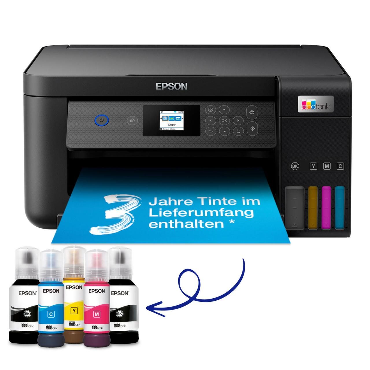Epson EcoTank ET-2851 A4-Tintentank-Multifunktionsdrucker von Epson