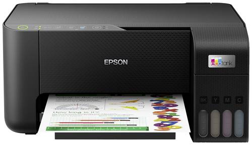 Epson EcoTank ET-2860 Inkjet MFP Tintenstrahl-Multifunktionsdrucker A4 Drucker, Scanner, Kopierer Du von Epson