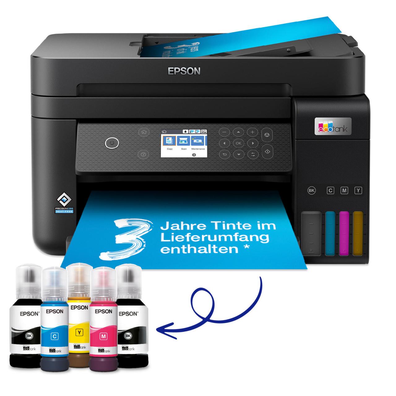 Epson EcoTank ET-3850 A4-Tintentank-Multifunktionsdrucker von Epson