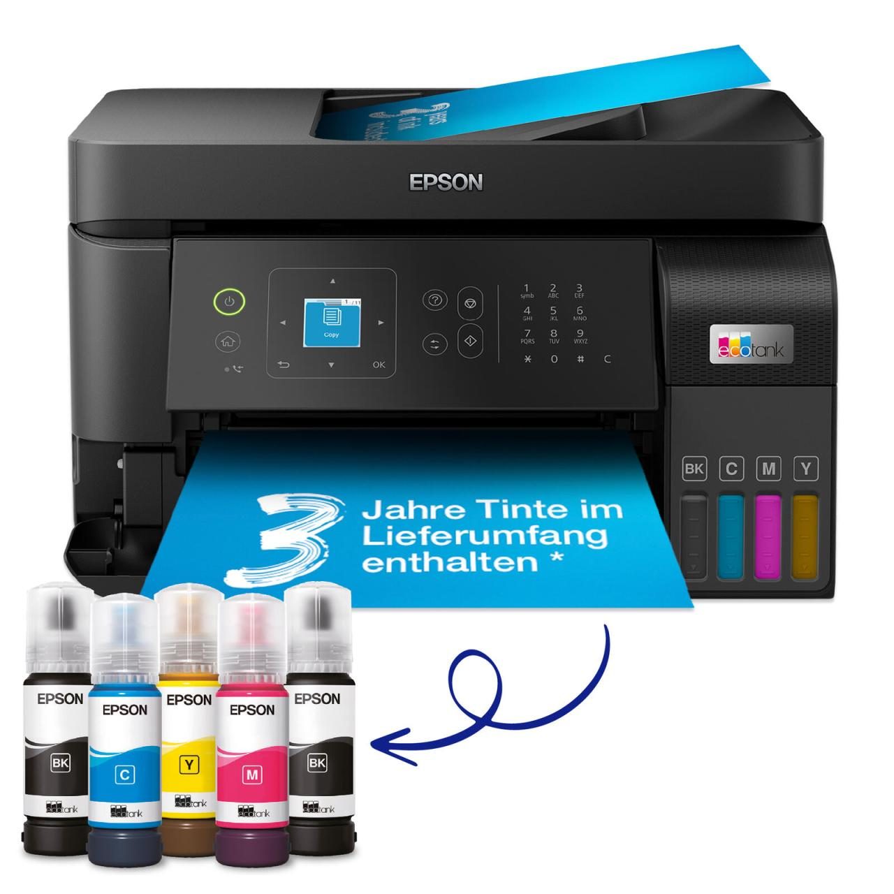 Epson EcoTank ET-4810 A4-Tintentank-Multifunktionsdrucker von Epson