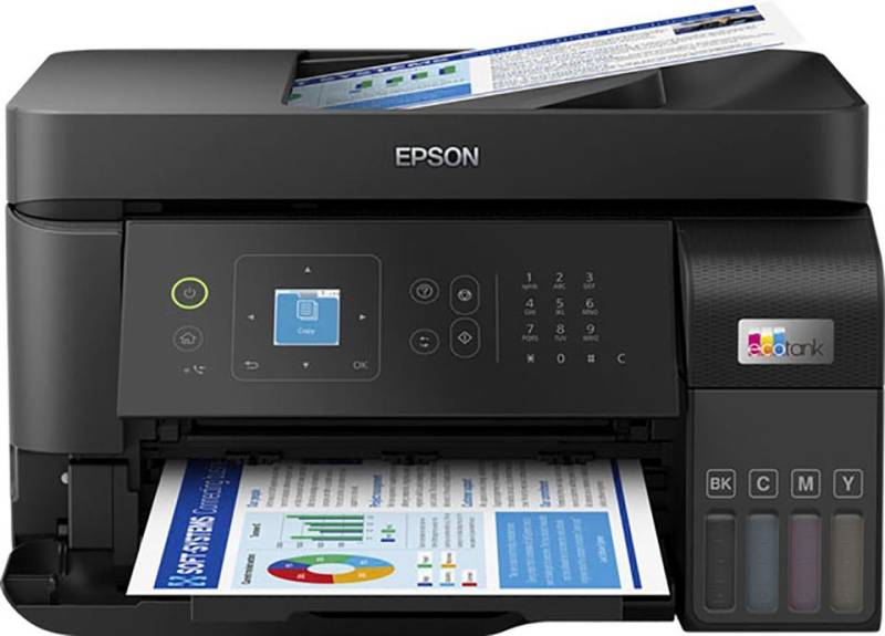 Epson EcoTank ET-4810 Multifunktionsdrucker, (LAN (Ethernet), WLAN (Wi-Fi) von Epson