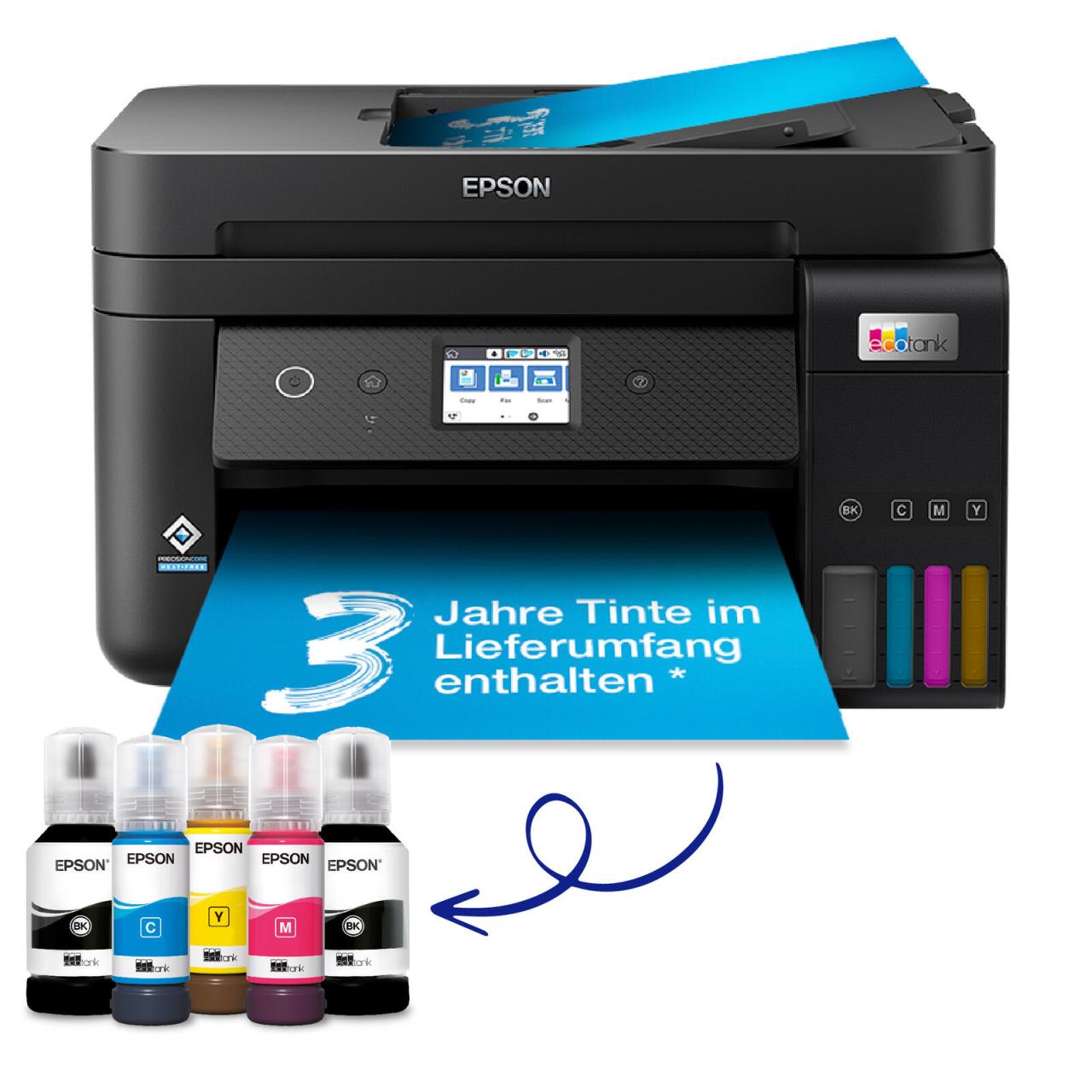 Epson EcoTank ET-4850 A4-Tintentank-Multifunktionsdrucker von Epson