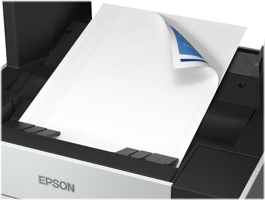 Epson EcoTank ET-5170 - Multifunktionsdrucker - Farbe - Tintenstrahl - A4 (210 x 297 mm) (Original) - A4/Legal (Medien) - bis zu 17 Seiten/Min. (Drucken) - 250 Blatt - 33.6 Kbps - USB, LAN, Wi-Fi von Epson