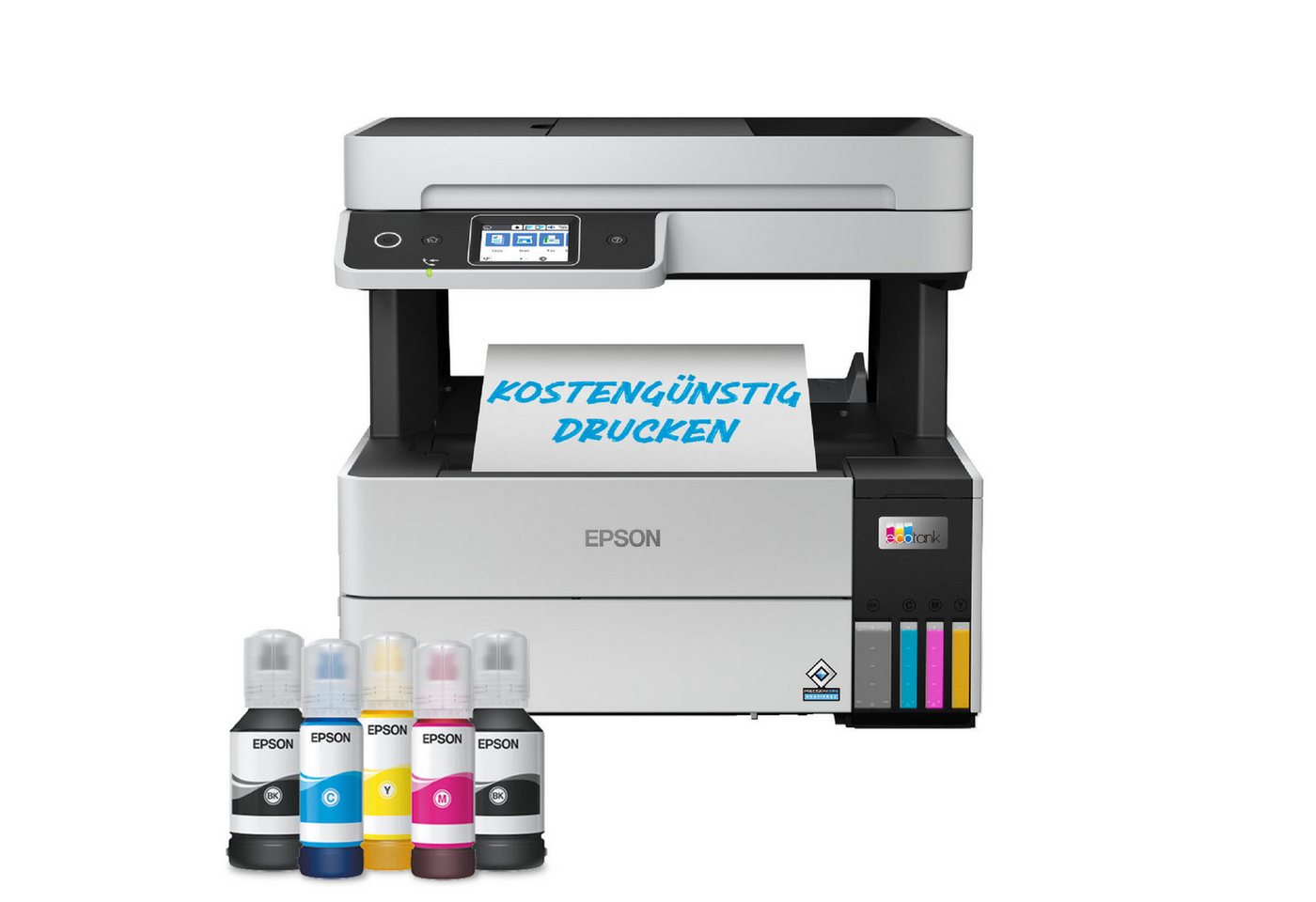 Epson EcoTank ET-5170 Tintenstrahldrucker, (ADF (Automatischer Dokumenteneinzug), Automatischer Duplexdruck) von Epson