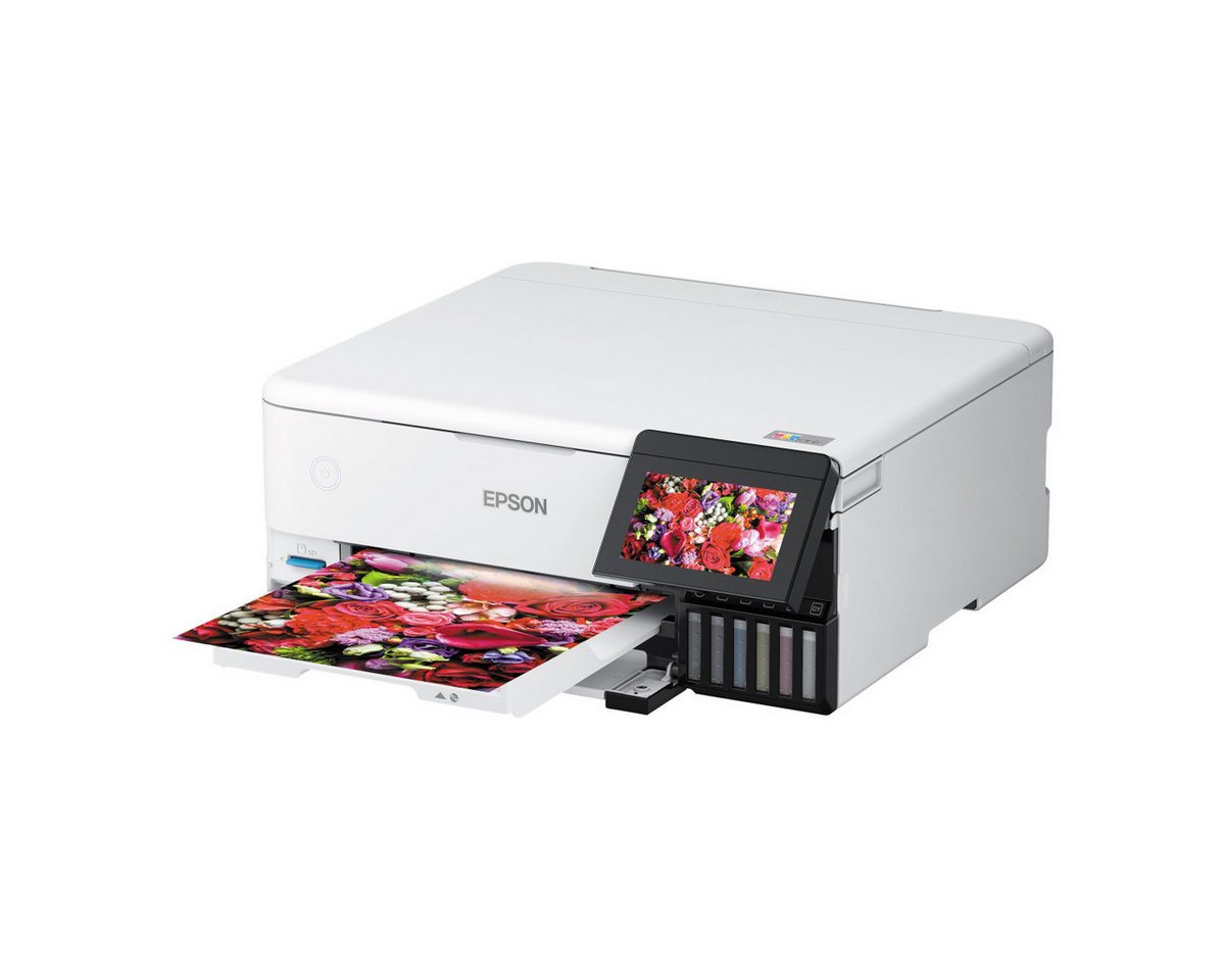 Epson EcoTank ET-8500 3-in-1 Tinten-Multi Tintenstrahldrucker, (WLAN (WiFi) von Epson
