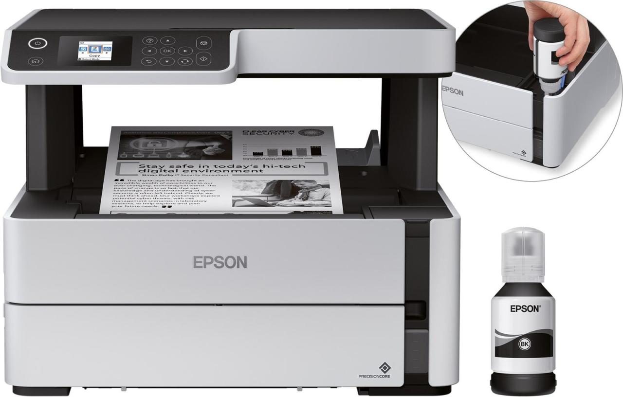 Epson EcoTank ET-M2170 A4-Tintentank-Multifunktionsdrucker s/w von Epson