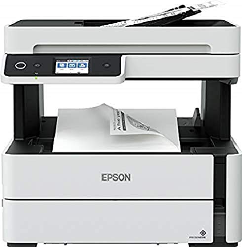 Epson EcoTank ET-M3180 Multifunction 4-in-1 A4 B & W Duplex PCL USB WiFi Ethernet Etail Retail Schwarz One Size von Epson
