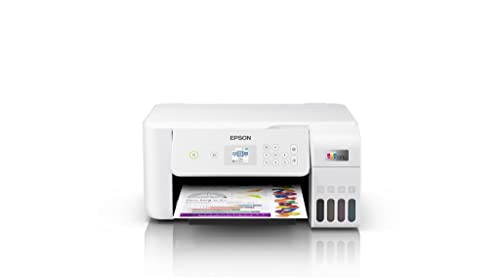 Epson EcoTank L3266 Wi-Fi + Scanner + Kopierer Farb-Multifunktions-Tintenstrahldrucker mit Tank von Epson