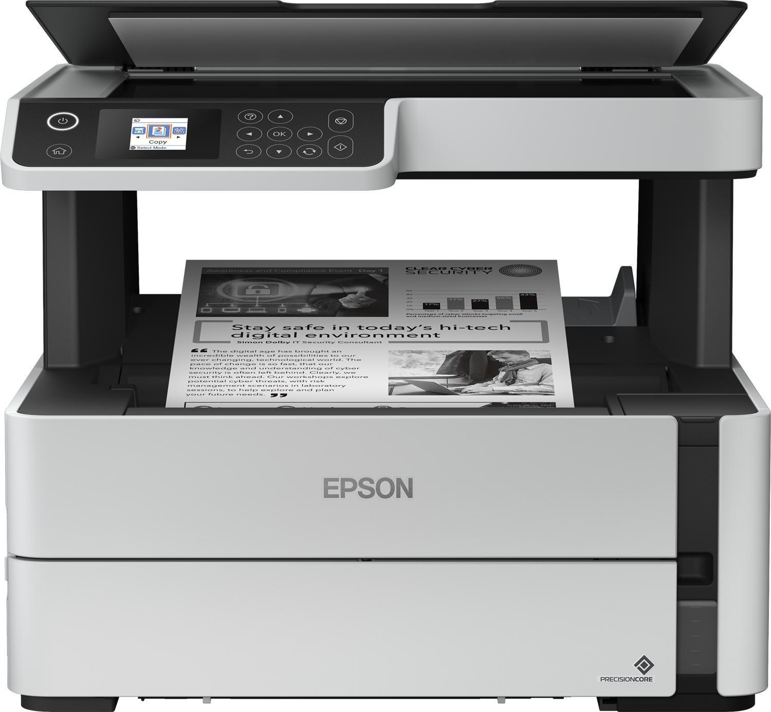 Epson EcoTank M2170 Tintenstrahl A4 1200 x 2400 DPI 39 Seiten pro Minute WLAN (C11CH43402) von Epson