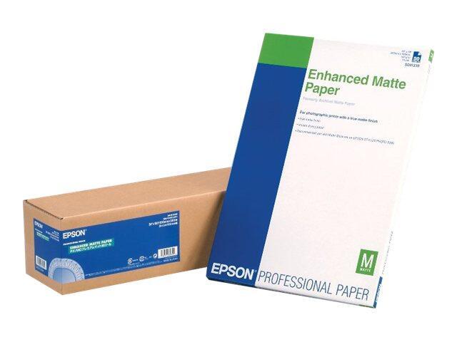 Epson Enhanced Matte - Papier, matt - Rolle A1 (61,0 cm x 30,5 m) - 189 g/m2 ... von Epson