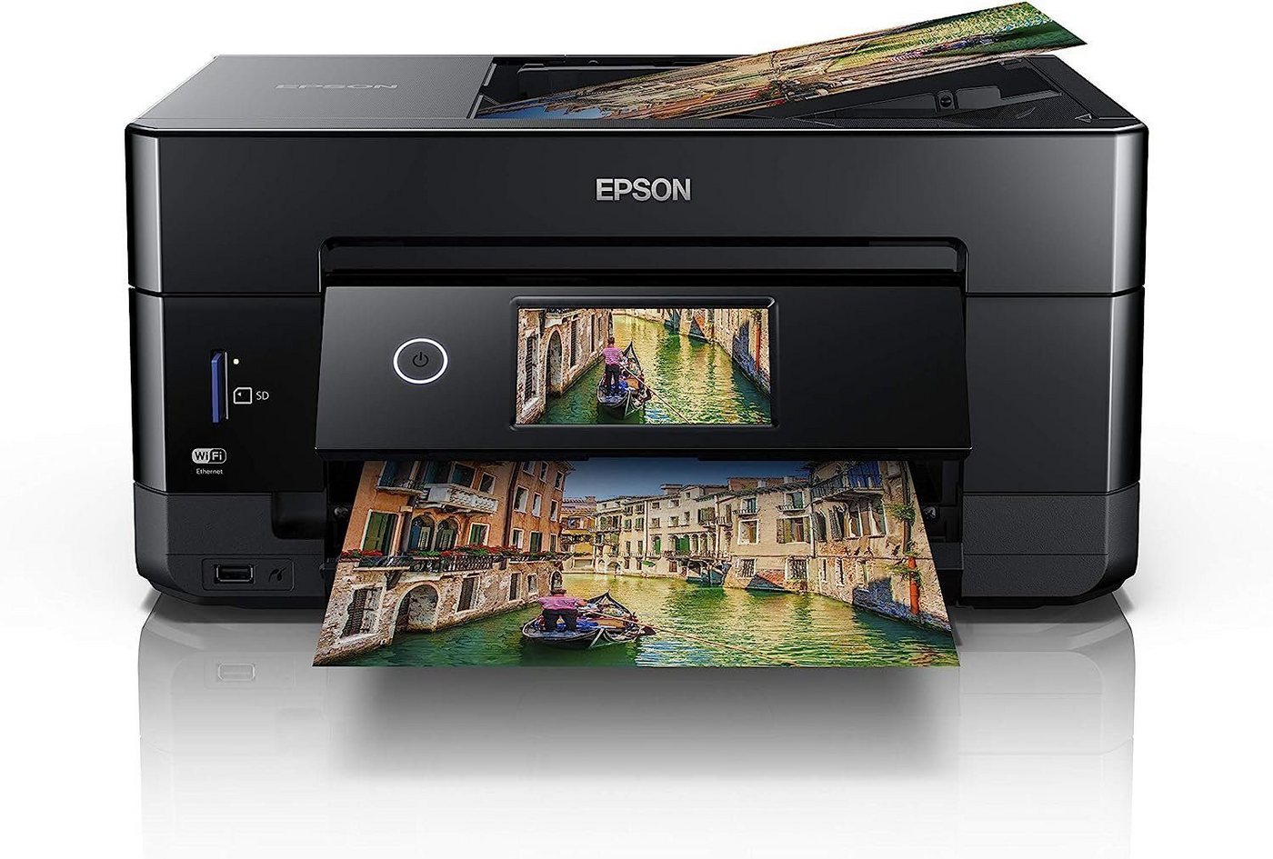 Epson Expression 3in1 Drucker Scannen, Kopieren,5 Farben,DIN A4,schwarz Multifunktionsdrucker, (WLAN (Wi-Fi), Scanner, Kopierer, Farbe, Papier,Wifi,Tintenpatrone,Tintenstahldrucker) von Epson