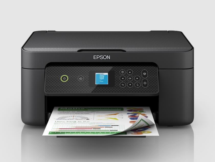 Epson Expression Home XP-3200 - Multifunktionsdrucker - Farbe - Tintenstrahl - A4/Legal (Medien) - bis zu 10 Seiten/Min. (Drucken) - 100 Blatt - USB, Wi-Fi - Schwarz von Epson