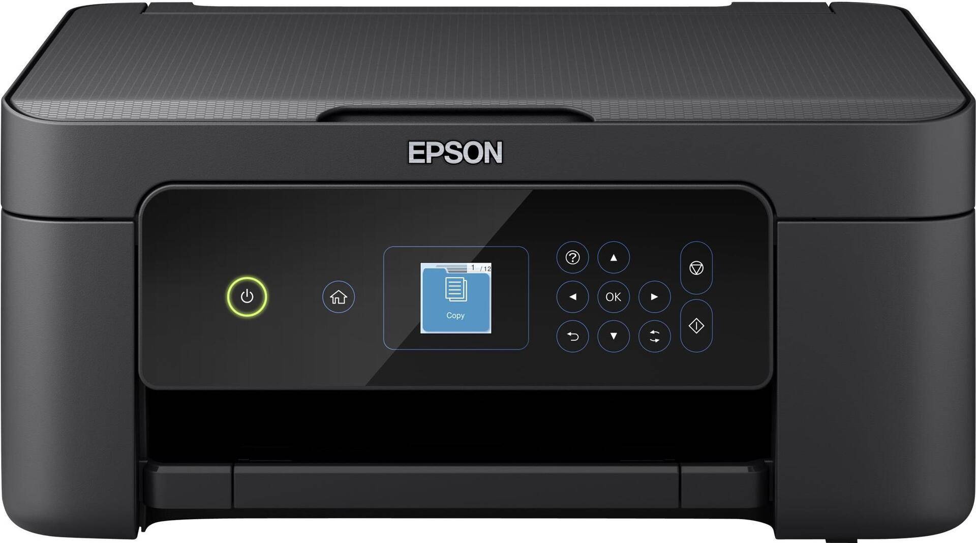 Epson Expression Home XP-3205 - Multifunktionsdrucker - Farbe - Tintenstrahl - A4/Legal (Medien) - bis zu 10 Seiten/Min. (Drucken) - 100 Blatt - USB, Wi-Fi - Schwarz (C11CK66405DE) von Epson
